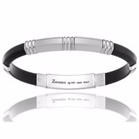 Bracciale Zancan Uomo Robertinox in Argento ESB004B-N - ESB004B-N